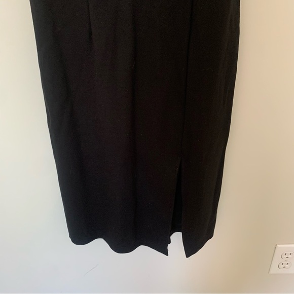 Lulu's Classic Glam Black Off-the-Shoulder Bodycon Dress Size Medium - Picture 4 of 11